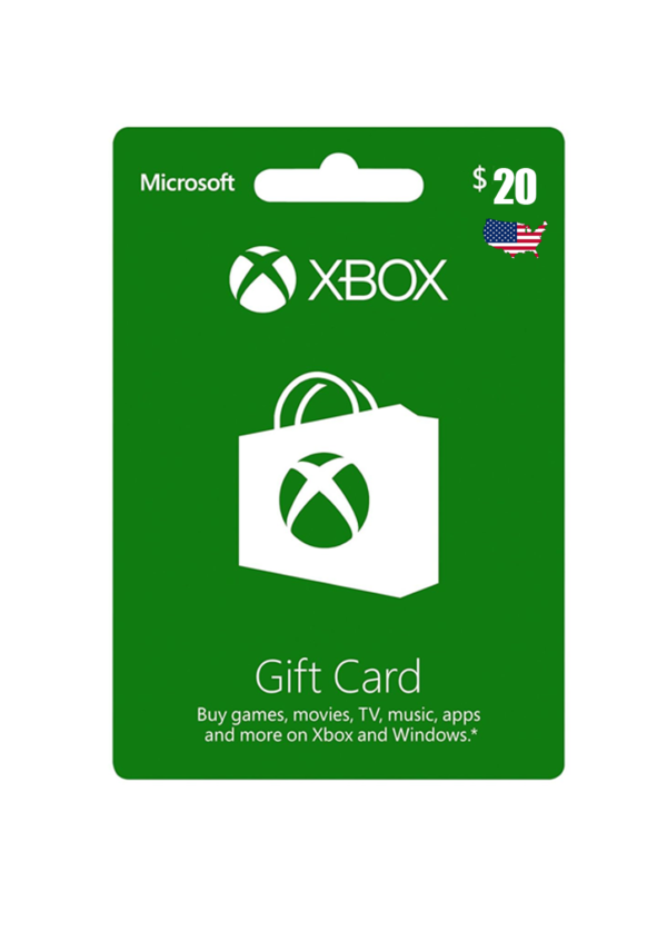 Xbox 20 USD Gift Card (United States)